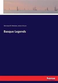 Kirjan kansi "Basque Legends"