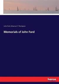 Bokomslag for "Memorials of John Ford"