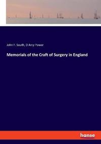 Kirjan kansi "Memorials of the Craft of Surgery in England"