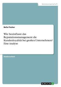 Wie beeinflusst das Reputationsmanagement die Kundenloyalität bei großen Unternehmen? Eine Analyse
