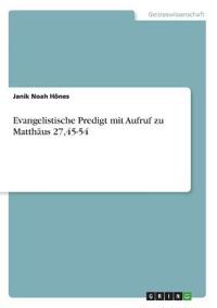 Evangelistische Predigt mit Aufruf zu Matthäus 27,45-54