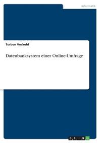 Datenbanksystem einer Online-Umfrage