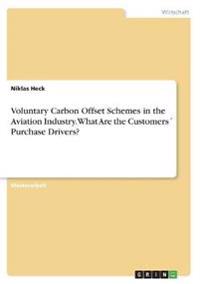 Voluntary Carbon Offset Schemes in the Aviation Industry. What Are the Customers´ Purchase Drivers?