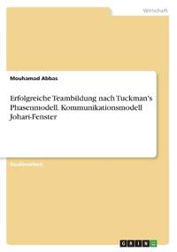 Erfolgreiche Teambildung nach Tuckman's Phasenmodell. Kommunikationsmodell Johari-Fenster