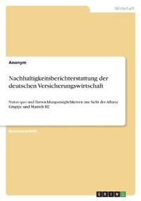 Nachhaltigkeitsberichterstattung der deutschen Versicherungswirtschaft