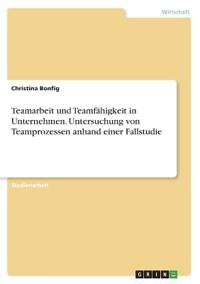 Teamarbeit und Teamfähigkeit in Unternehmen. Untersuchung von Teamprozessen anhand einer Fallstudie