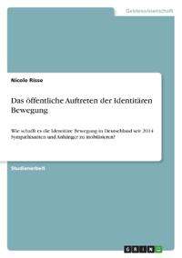 Das öffentliche Auftreten der Identitären Bewegung