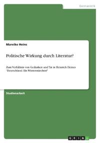 Politische Wirkung durch Literatur?