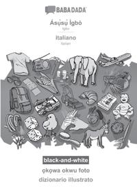 Ás?`s?` Ìgbò - italiano, ?k?wa okwu foto, BW