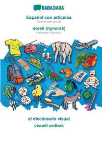 Español con articulos - norsk (nynorsk), el diccionario visual
