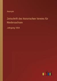 Bokomslag för "Zeitschrift des historischen Vereins für Niedersachsen"
