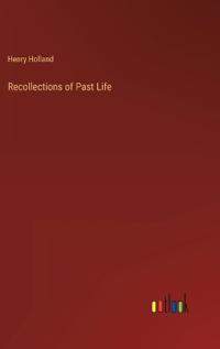 Bokomslag för "Recollections of Past Life"