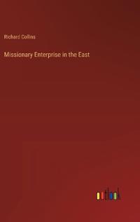 Kirjan kansi "Missionary Enterprise in the East"