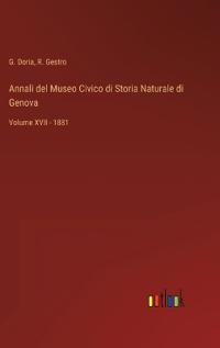 Bokomslag för "Annali del Museo Civico di Storia Naturale di Genova"