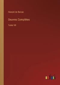 Oeuvres Complètes