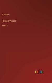 Revue d'Alsace