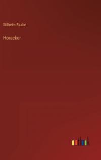 Kirjan kansi "Horacker"