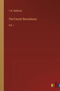 Kirjan kansi "The French Revolutions"