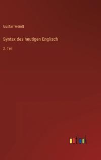 Syntax des heutigen Englisch