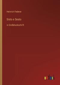 Sisto e Sesto