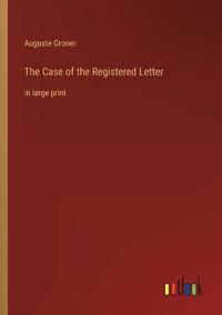 The Case of the Registered Letter