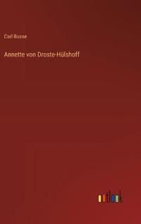 Annette von Droste-Hülshoff