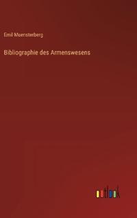 Bokomslag för "Bibliographie des Armenswesens"