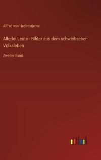Kirjan kansi "Allerlei Leute - Bilder aus dem schwedischen Volksleben"