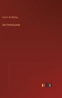 Die Probirkunde
