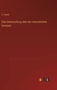 Kirjan kansi "Eine Untersuchung über den menschlichen Verstand"