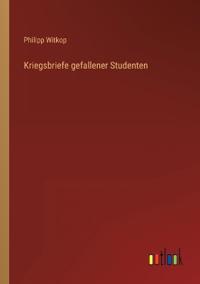 Kirjan kansi "Kriegsbriefe gefallener Studenten"