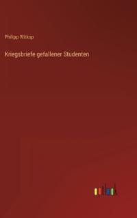 Kirjan kansi "Kriegsbriefe gefallener Studenten"