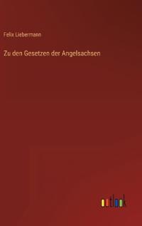 Zu den Gesetzen der Angelsachsen