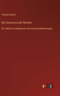 Der Gemeinschaft Werden