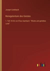 Renegatentum des Geistes
