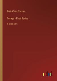 Essays - First Series