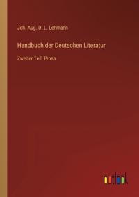 Handbuch der Deutschen Literatur