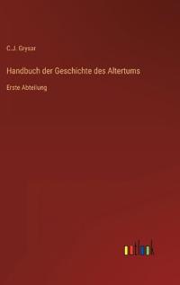 Handbuch der Geschichte des Altertums