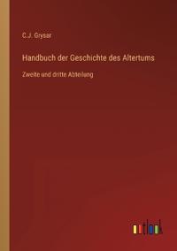 Handbuch der Geschichte des Altertums