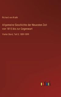 Bokomslag för "Allgemeine Geschichte der Neuesten Zeit von 1815 bis zur Gegenwart"