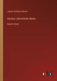 Herders sämmtliche Werke