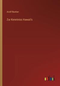 Zur Kenntniss Hawaii's
