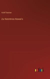 Zur Kenntniss Hawaii's