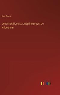 Johannes Busch, Augustinerpropst zu Hildesheim
