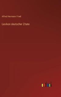 Lexikon deutscher Zitate