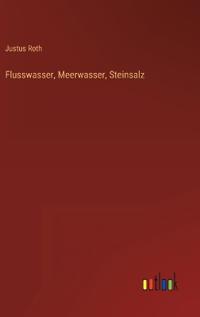 Kirjan kansi "Flusswasser, Meerwasser, Steinsalz"