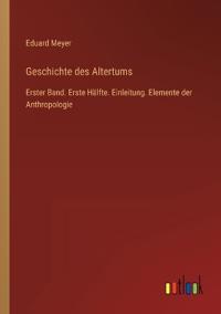 Geschichte des Altertums