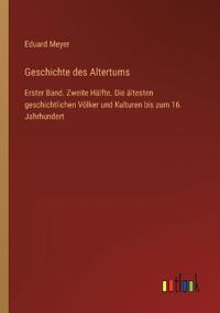 Geschichte des Altertums