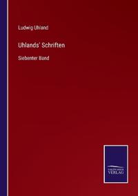 Uhlands' Schriften