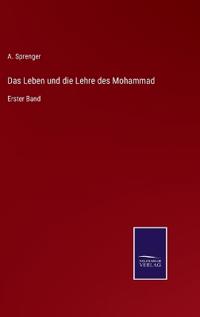 Kirjan kansi "Das Leben und die Lehre des Mohammad"